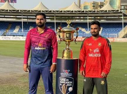 Live: Nahid Rana makes debut as Bangladesh bat first against UAE in second T20I