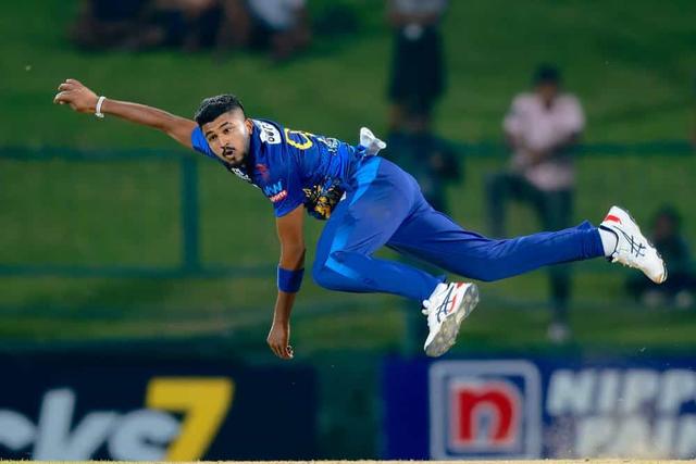 Madushanka ruled out for the rest of the series.