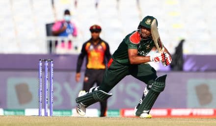 Bangladesh storm into the Super 12 after dismantling PNG for 97