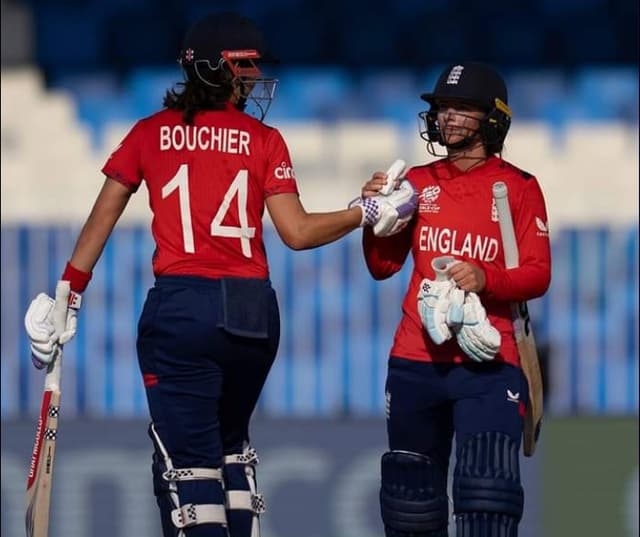 Bouchier and Wyatt-Hodge's whirlwind partnership thrashes Scotland 