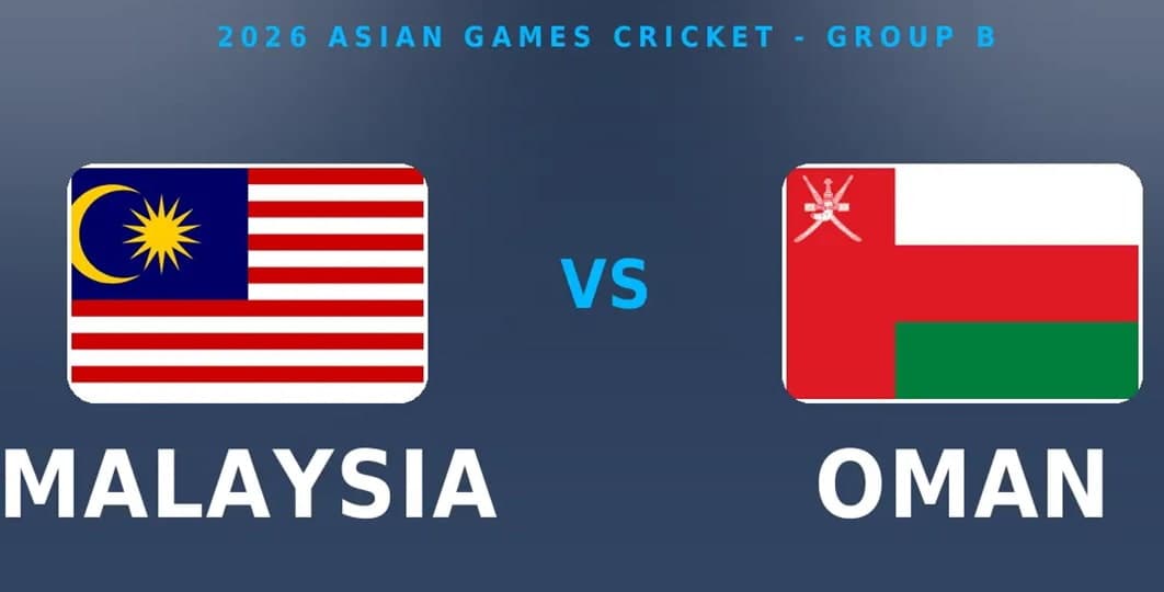Malaysia vs Oman Asian Games 2026 Match 6, Dream 11 Prediction Fantasy Cricket