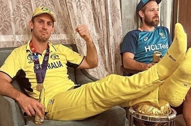 There was obviously no disrespect meant in that photo: Marsh