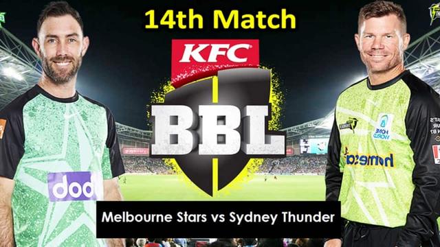 Melbourne Stars vs Sydney Thunder BBL 14 Match 14, Dream 11 Prediction, Fantasy Cricket