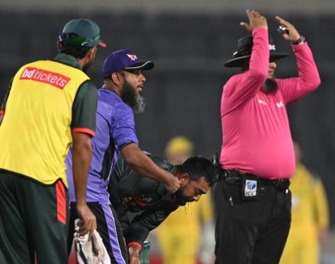 Mehidy Hasan Miraz discharged from hospital after head injury scare