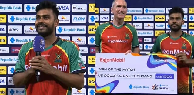 I just tried to bowl in the right areas: Miraz after 4-wicket CPL haul