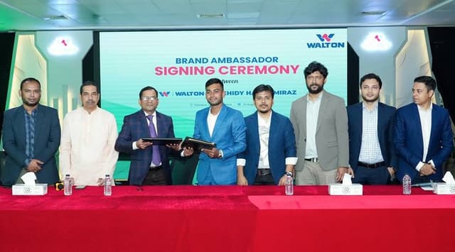 Mehidy Hasan Miraz re-appointed Walton brand ambassador 
