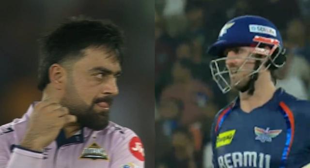 Watch: Mitchell Marsh Takes Rashid Khan to the Cleaners, Slams 25 Runs in One Over IPL 2025