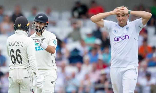 Mitchell, Blundell and Leach achieve their best career ICC Test rankings
