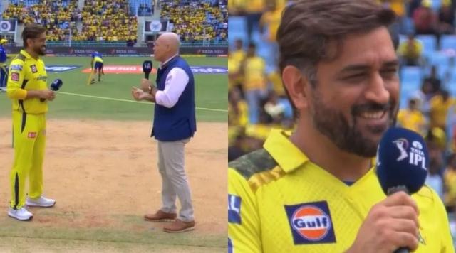 MS Dhoni gives an epic response to retirement query from Danny Morrison