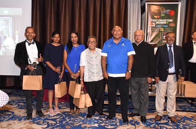 Mudassar Nazar attends Kenya's past cricketers' reunion