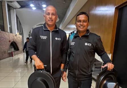 Two Bangladesh umpires in ICC U19 Men's Cricket World Cup 