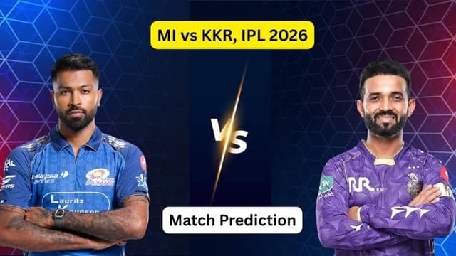 Mumbai Indians vs Kolkata Knight Riders IPL 2026 Match 2, Dream 11 Prediction, Fantasy Cricket