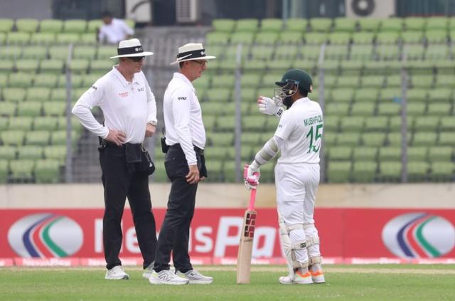 Why Mushfiqur Rahim was given "obstructing the field" out