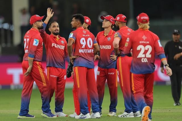 Three-wicket burst from Mustafizur not enough as Dubai lose tight ILT20 clash