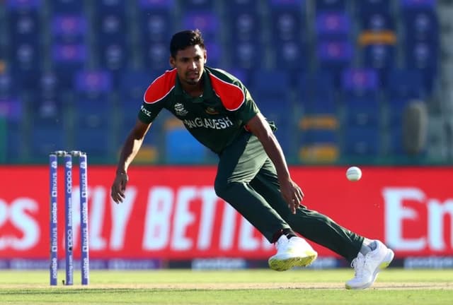 Mustafizur Rahman sets T20I record with most dot balls in death overs