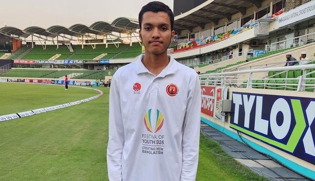 Mustakim Hawlader creates history with 404 in school cricket