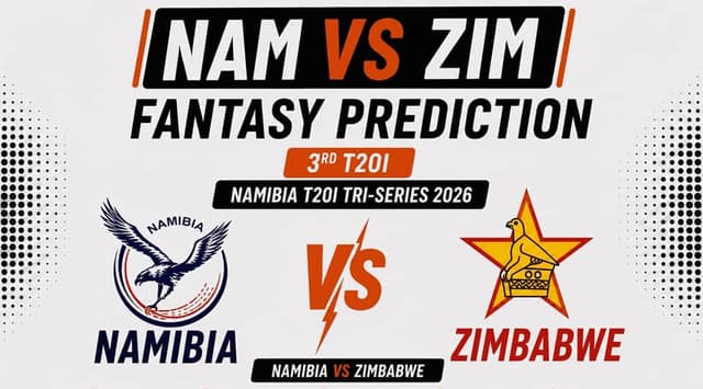 Namibia vs Zimbabwe 3rd T20I Match, Dream 11 Prediction, Fantasy Cricket