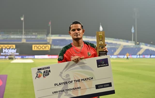 Nasum Ahmed reveals why his player of the match award feels special