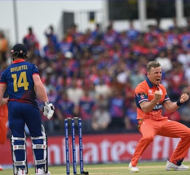 Clinical Netherlands beat Nepal by 6 wickets to kick off T20 WC 2024 campaign 