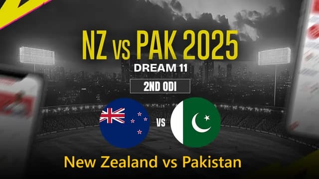 New Zealand vs Pakistan 2nd ODI Match, Dream 11 Prediction, Fantasy Cricket