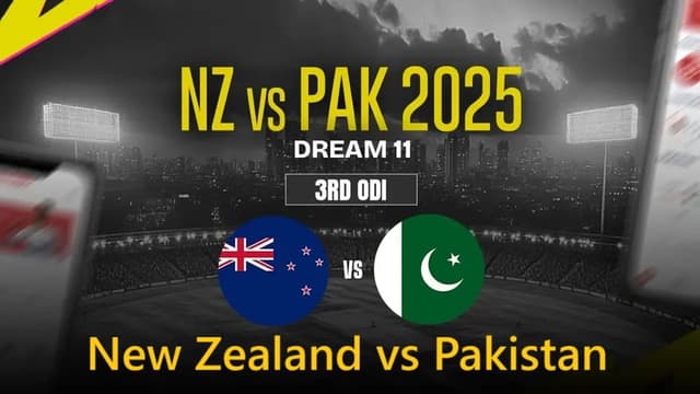 New Zealand vs Pakistan 3rd ODI Match, Dream 11 Prediction, Fantasy Cricket