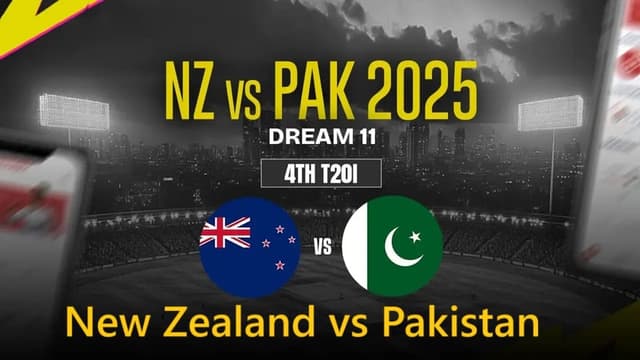 New Zealand vs Pakistan 4th T20I Match, Dream 11 Prediction, Fantasy Cricket
