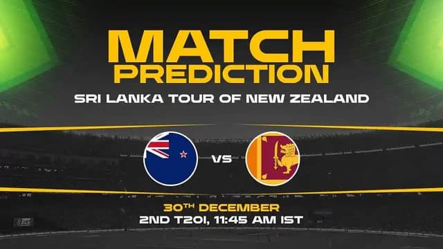 New Zealand vs Sri Lanka 2nd T20I Match, Dream 11 Prediction, Fantasy Cricket