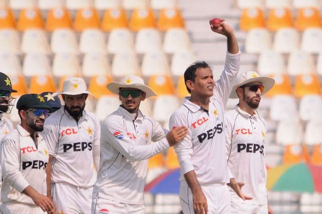 Noman Ali named as the ICC Men's Player of the Month for October 2024