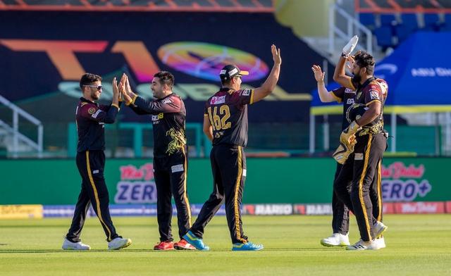 Northern Warriors’ Kennar Lewis, Hazratullah Zazai whip Team Abu Dhabi’s attack for a 10-wicket win