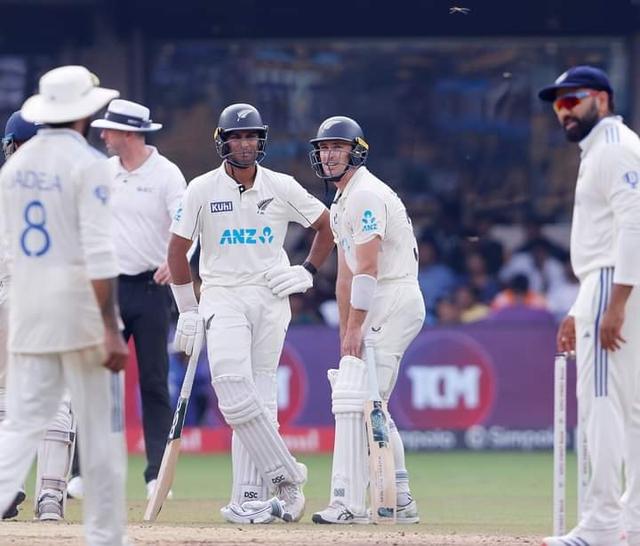 New Zealand thump India in the first Test, clinch their maiden Test victory in India in 36 years 