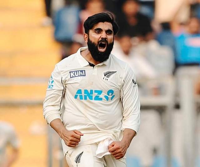 Ajaz Patel triggers collapse as New Zealand make late comeback at the Wankhede 