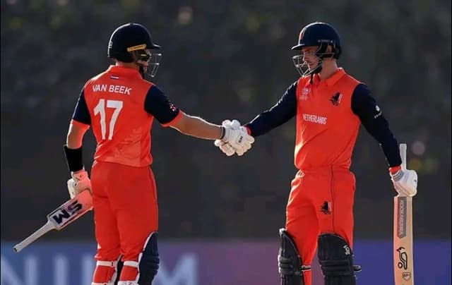 Skipper Scott Edwards brilliant innings leads Netherlands to their first win in the tournament