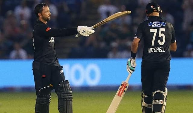 Conway, Mitchell steer New Zealand to a memorable victory over England 