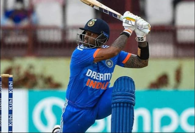 Suryakumar's tornado 83 helps India win their first T20I in the series 