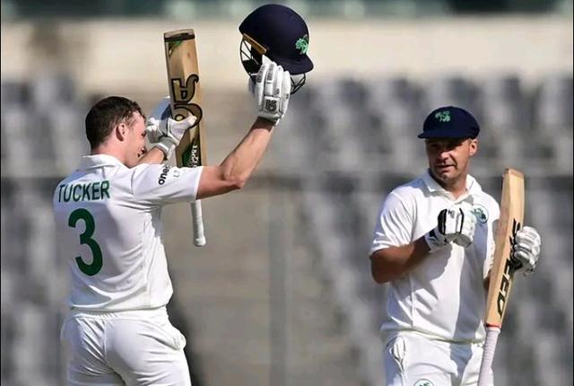 Tucker's stunning ton gives Ireland a ray of hope in Mirpur test 