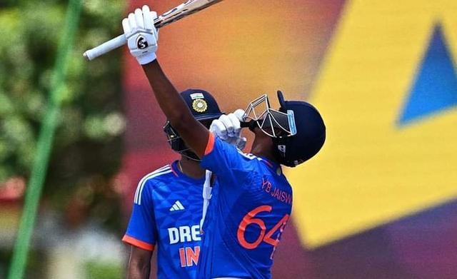 Yashasvi Jaiswal's unbeaten 84* thumps Windies as India square the series by 2-2