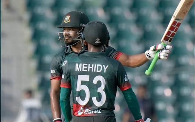 Shanto, Miraz ton set up a massive total in do or die match in Asia Cup 