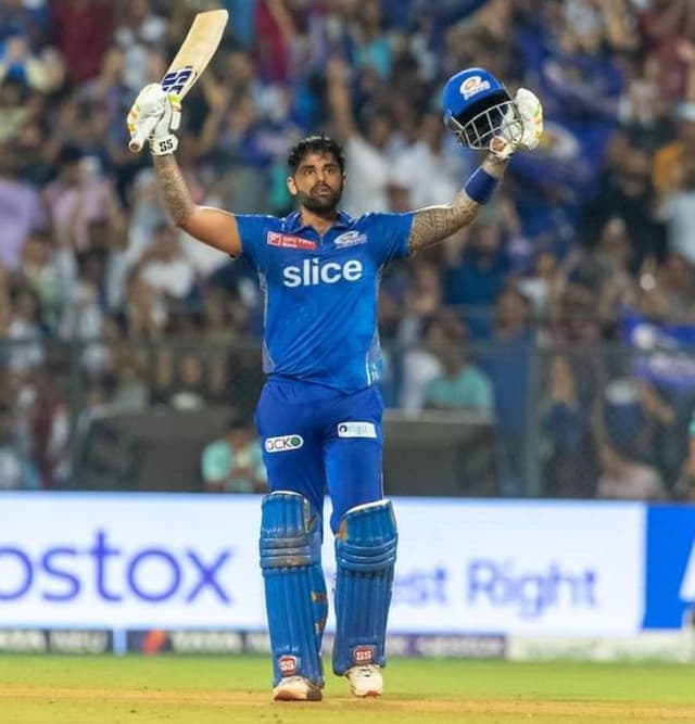 Suryakumar's maiden IPL hundred crashes Gujrat Titans