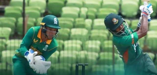 Shihab James and Rafi Uzzaman star in Bangladesh U19's thrilling win over South Africa U19  