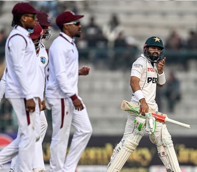 Seales rocks Pakistan's top order but Shakeel and Rizwan make recovery