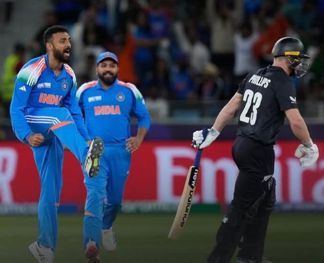 Varun Chakravarthy rocks Kiwis as India claim third consecutive victory at ICC Champions Trophy 2025