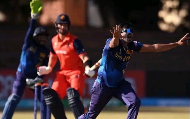 Sri Lanka win a thriller against Netherlands to be the table topper of super six