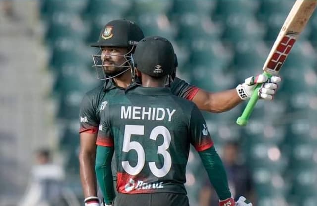 Shanto, Miraz tons help Bangladesh win the do or die match in Asia Cup  
