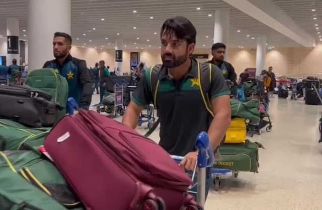 Team Pakistan arrives in Christchurch to play tri-nation series