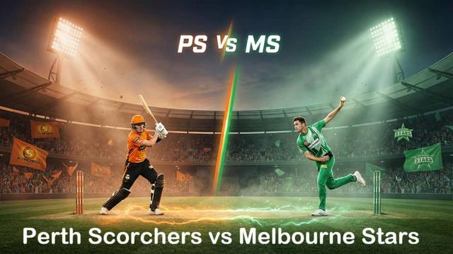 Perth Scorchers vs Melbourne Stars BBL 2025-26 Match 39, Dream 11 Prediction, Fantasy Cricket