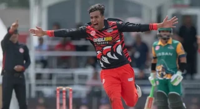 Abbas Afridi takes first hat-trick and fifer in GT20 Canada 2023