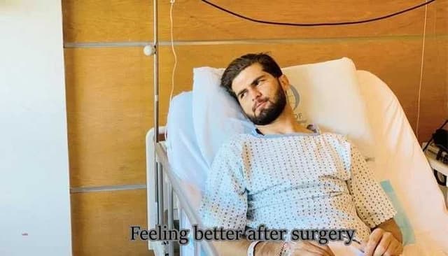 Shaheen Shah Afridi undergoes for surgery