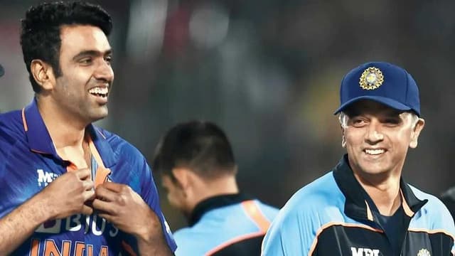 Ashwin shares reason behind Rahul Dravid's break from coaching duties