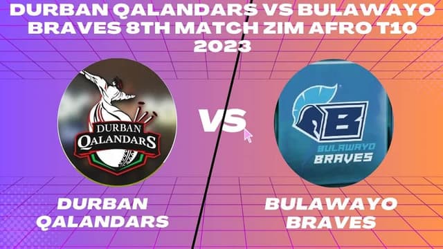 Bulawayo Braves vs Durban Qalandars Match 9, ZIM Afro T10, Dream 11 Prediction, Fantasy Cricket