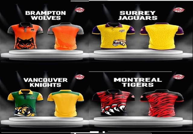 Global T20 Canada unveils team jerseys ahead of third edition
